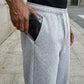 🩳 60% DI SCONTO! 👖 Pantaloni da uomo a gamba larga con coulisse - Tessuto di cotone confortevole, tasche e stile casual per l'uso quotidiano e sportivo 🏃‍♂️