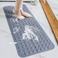 Tappetino da Bagno Antiscivolo 100x40 cm con Ventose per Vasca e Doccia