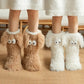 💗ULTIMO GIORNO DEI SALDI – SCONTO DEL 50%⚡OLTRE 50.000 PEZZI VENDUTI💕Pantofole in peluche da donna, calzini, calzini da interno, invernali, per casa, spessi, antiscivolo, calzini da neve in peluche per adulti, copriscarpe
