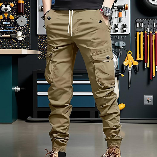 👖 SCONTO DEL 50%! 🏞️ Pantaloni cargo jogger resistenti da uomo – Numerose tasche, vestibilità comoda e perfetti per le attività all’aperto e il tempo libero 🔥