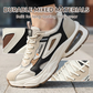 Sneakers da uomo con plateau spesso e mesh traspirante
