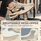 Sneakers da uomo con plateau spesso e mesh traspirante