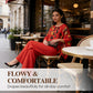 Set due pezzi composto da top stampato e pantaloni da donna