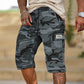 🩳 50% DI SCONTO ORA! ⚡ Pantaloncini cargo mimetici da uomo – Multitasche, regolabili e traspiranti (2XS–3XL) 🏔️