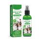 Spray naturale contro pulci e zecche per cani e gatti
