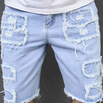 🔥 -50% SUL TUO STILE ESTIVO! 👖 Shorts in Denim Risanati con Cotone Morbido! 😎