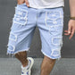 🔥 -50% SUL TUO STILE ESTIVO! 👖 Shorts in Denim Risanati con Cotone Morbido! 😎