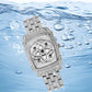 💎 Offerta speciale – Sconto del 50%！！💎 Orologio da polso da donna al quarzo con strass