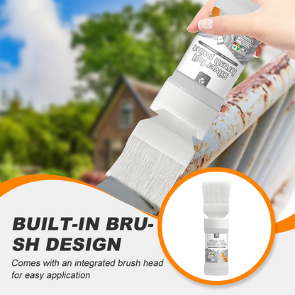 🔥Laatste dag aanbieding 40% korting⏰🖌️🏠Metallic zilververf op waterbasis met ingebouwd penseel💥👍