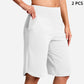 🔥Short da yoga a vita alta da donna con tasche