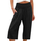 👖 Pantaloni corti da donna leggeri con elastico in vita (taglie S-3XL) – Comodi, morbidi e perfetti per look estivi casual ✨🌿