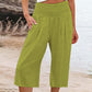 👖 Pantaloni corti da donna leggeri con elastico in vita (taglie S-3XL) – Comodi, morbidi e perfetti per look estivi casual ✨🌿