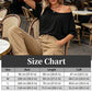 T-shirt da donna casual a maniche corte con spalle scoperte