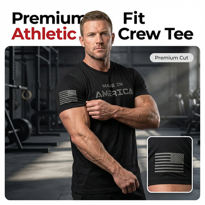 👕 OFFERTA LIMITATA: 50% DI SCONTO! 🏃 Maglietta da uomo a girocollo dal taglio atletico – Cotone traspirante, elasticità perfetta e versatile, da palestra e per la vita di tutti i giorni ✨