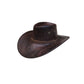 📢📢SCONTO DEL 50%!! ⏰ ✨ Cappello da cowboy vintage a tesa larga con cinturino – PU, taglia unica, regolabile ☀️