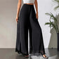 💃 SCONTO DEL 50% PER UN PERIODO LIMITATO! 👖 Pantaloni larghi da donna in chiffon – Tessuto fluido, taglio che valorizza la silhouette, eleganti per ogni occasione 🖤