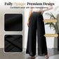 💃 SCONTO DEL 50% PER UN PERIODO LIMITATO! 👖 Pantaloni larghi da donna in chiffon – Tessuto fluido, taglio che valorizza la silhouette, eleganti per ogni occasione 🖤