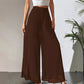 💃 SCONTO DEL 50% PER UN PERIODO LIMITATO! 👖 Pantaloni larghi da donna in chiffon – Tessuto fluido, taglio che valorizza la silhouette, eleganti per ogni occasione 🖤