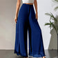 💃 SCONTO DEL 50% PER UN PERIODO LIMITATO! 👖 Pantaloni larghi da donna in chiffon – Tessuto fluido, taglio che valorizza la silhouette, eleganti per ogni occasione 🖤
