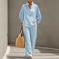 💃 RISPARMIA IL 50% 📢 Set di moda donna 🔥 Collo alto + pantaloni a gamba larga – elegante, di alta qualità e perfetto per tutti i giorni ✨