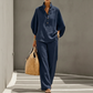💃 RISPARMIA IL 50% 📢 Set di moda donna 🔥 Collo alto + pantaloni a gamba larga – elegante, di alta qualità e perfetto per tutti i giorni ✨
