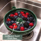 🍓 SCONTO DEL 65% IN QUESTO MOMENTO!🔥 Ciotola per lavare e servire i frutti di bosco “Berry Swirl” – Design a doppio uso con scolapasta integrato, base antiscivolo, perfetta per sciacquare, scolare e servire frutti di bosco o snack 🥣