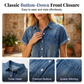Tuta corta da donna in denim a maniche corte, casual