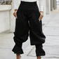 👖 SCONTO DEL 50%! 🎉 Pantaloni da donna a lanterna con pieghe e orli con volant – Leggeri e ariosi – Perfetti per l’estate, la spiaggia o un romantico look boho – femminili e comodi 🌸