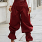 👖 SCONTO DEL 50%! 🎉 Pantaloni da donna a lanterna con pieghe e orli con volant – Leggeri e ariosi – Perfetti per l’estate, la spiaggia o un romantico look boho – femminili e comodi 🌸