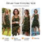 👗Offerta limitata: -50%✨Abito mimetico senza maniche – orlo asimmetrico, stile audace e unico 🍂