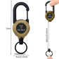 🔑🎁 OFFERTA SPECIALE 18.99 € (2 AL PREZZO DI 1)! Moschettone portachiavi retrattile da 65 cm – 100.000 cicli, leggero, perfetto per le escursioni e l'uso quotidiano 🧗‍♂️