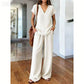 👗 OFFERTA A TEMPO LIMITATO: SCONTO DEL 50%! ✨ Set composto da top e pantaloni stampati da donna – stampe boho, vestibilità comoda, perfetto per le vacanze 🌴
