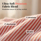Set composto da pantaloni a righe a gamba larga da donna