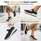 Scarpe con plateau e aperture laterali traspiranti da donna