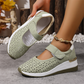 Scarpe con plateau e aperture laterali traspiranti da donna