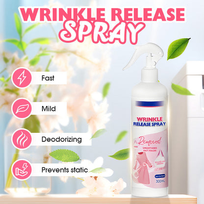 Spray multifunzione anti-pieghe per capi d’abbigliamento