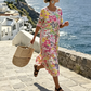💥✨Offerta speciale a tempo limitato: sconto del 50% -👗Abito ampio con stampa floreale da donna