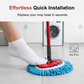 Testina di ricambio per mop Chenille Spin
