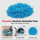 Testina di ricambio per mop Chenille Spin