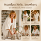Set da donna composto da canotta e cardigan