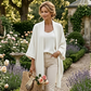 Set da donna composto da canotta e cardigan