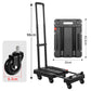 🛒 NU 50% KORTING! 💪 Opvouwbare, stille kruiwagen – draagvermogen van 150 kg & telescopische handgreep – perfect voor verhuizingen, boodschappen en opslag 🏠