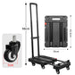 🛒 NU 50% KORTING! 💪 Opvouwbare, stille kruiwagen – draagvermogen van 150 kg & telescopische handgreep – perfect voor verhuizingen, boodschappen en opslag 🏠