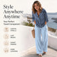 Set estivo a due pezzi a righe da donna