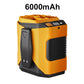 Ventilatore da cintura multifunzionale da 6000 mAh con 100 impostazioni e torcia