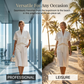 👗 SCONTO DEL 50%! 🌸 Set da donna a due pezzi, in tinta unita e dal taglio ampio – Comodo, versatile ed elegante – Perfetto per la vita di tutti i giorni, i viaggi o i momenti di relax – Taglio ampio e look moderno ✨🌿