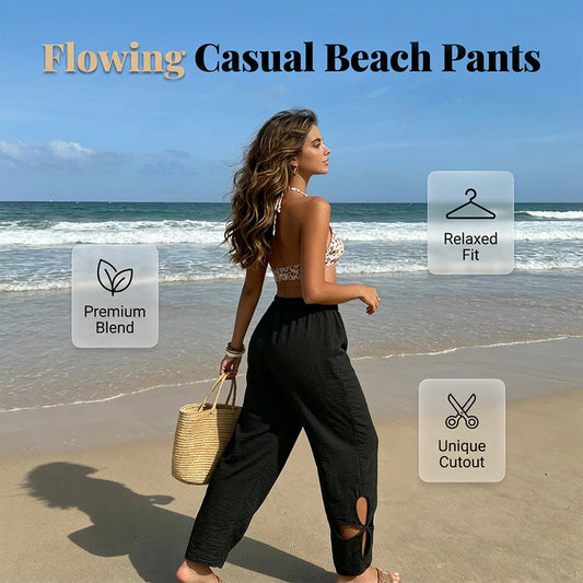 Pantaloni casual larghi da donna