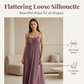 👗 SCONTO TEMPORANEO DEL 50%! ✨ Abito da donna con cordoncino e spalline sottili – Vestibilità ampia, traspirante, perfetto per le vacanze 🌸
