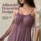 👗 SCONTO TEMPORANEO DEL 50%! ✨ Abito da donna con cordoncino e spalline sottili – Vestibilità ampia, traspirante, perfetto per le vacanze 🌸