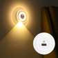 Luce notturna intelligente a LED con orologio e sensore di movimento